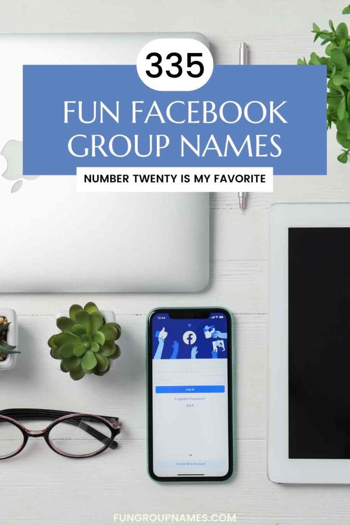 Facebook group names pin
