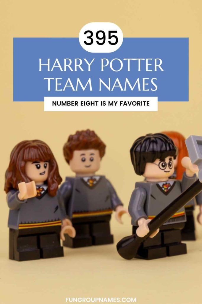 Harry Potter team names pin