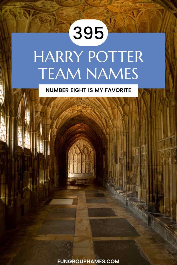 Harry Potter team names pin
