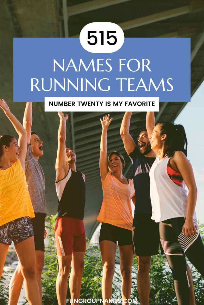 Names For Running Teams pin