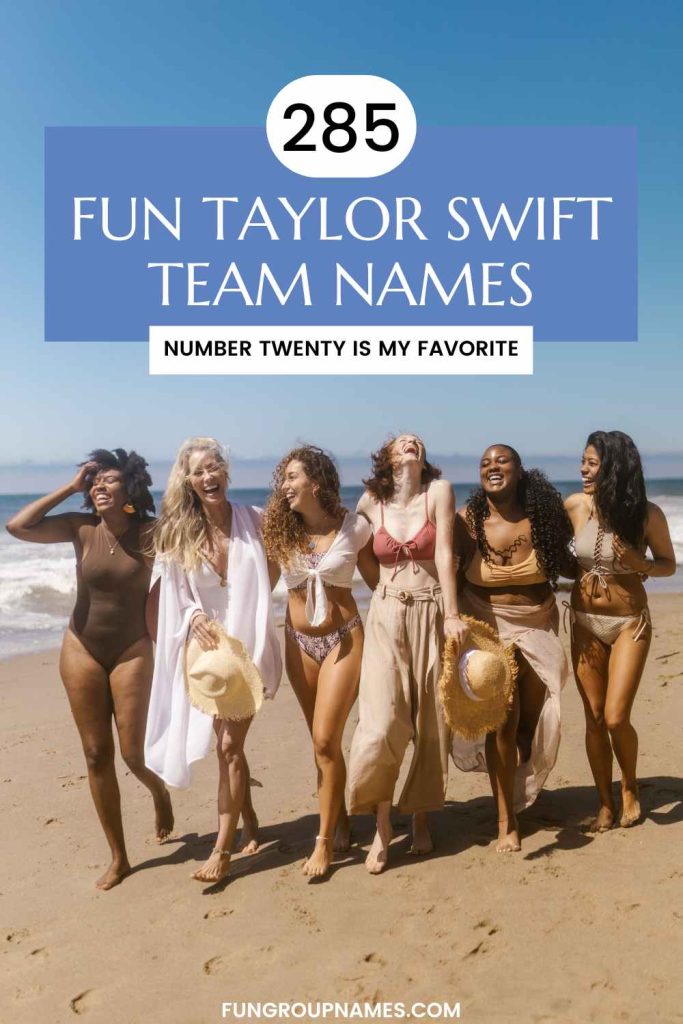 Taylor Swift team names pin