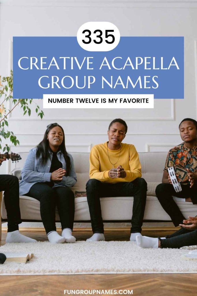 acapella group names pin