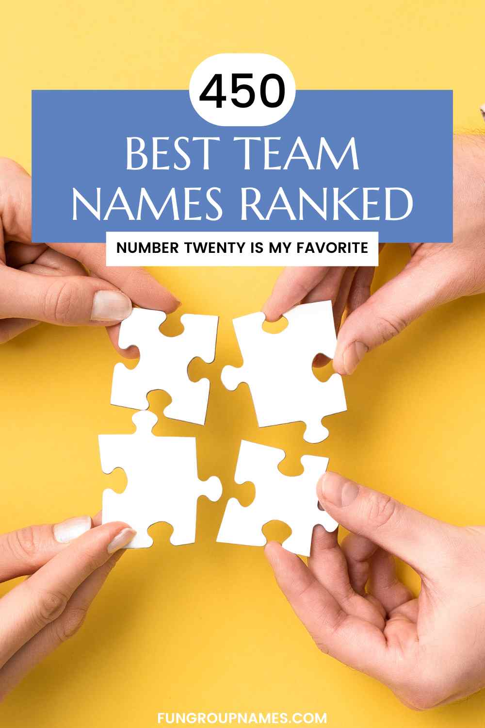 450 Best Team Names Ranked!