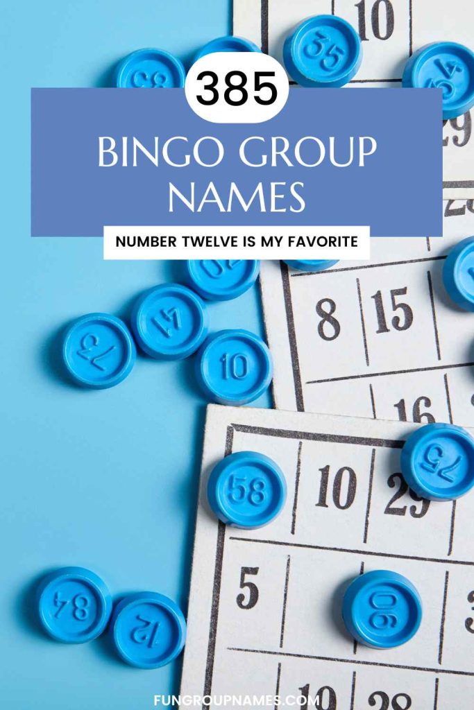 bingo group names pin