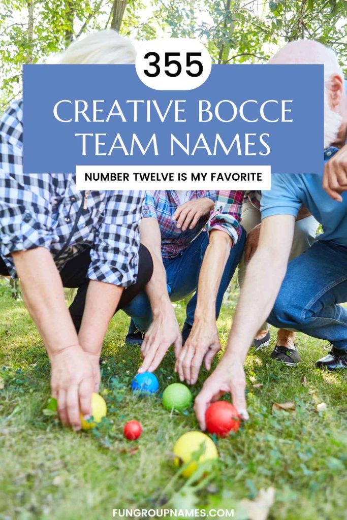 bocce team names pin