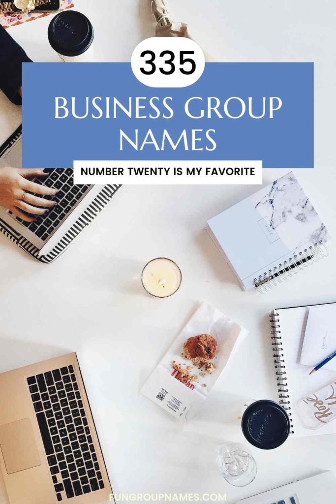 business group names pin