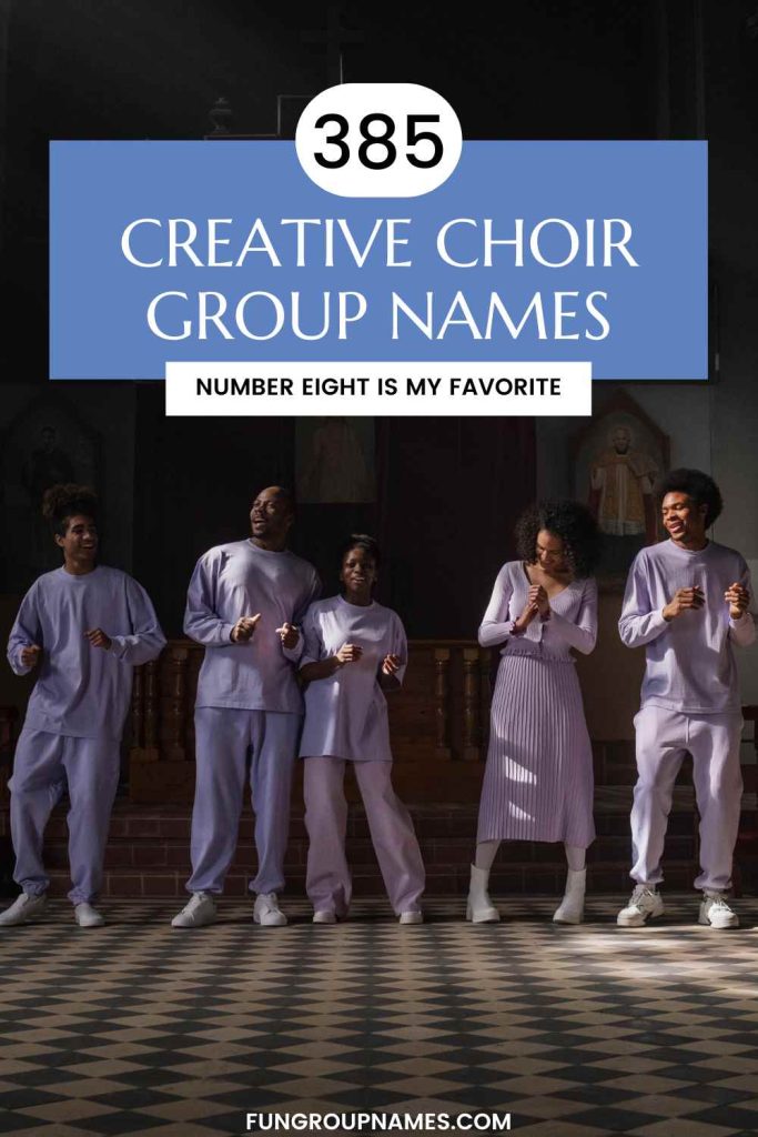 choir group names pin