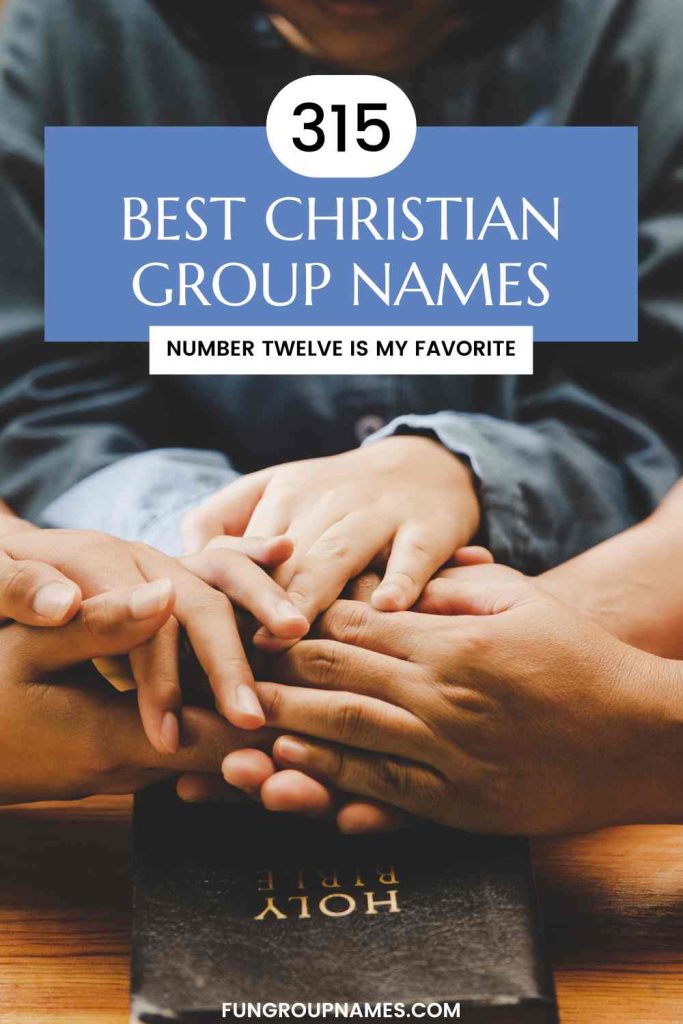 christian group names pin