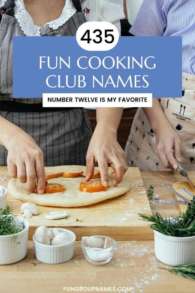 cooking club names pin