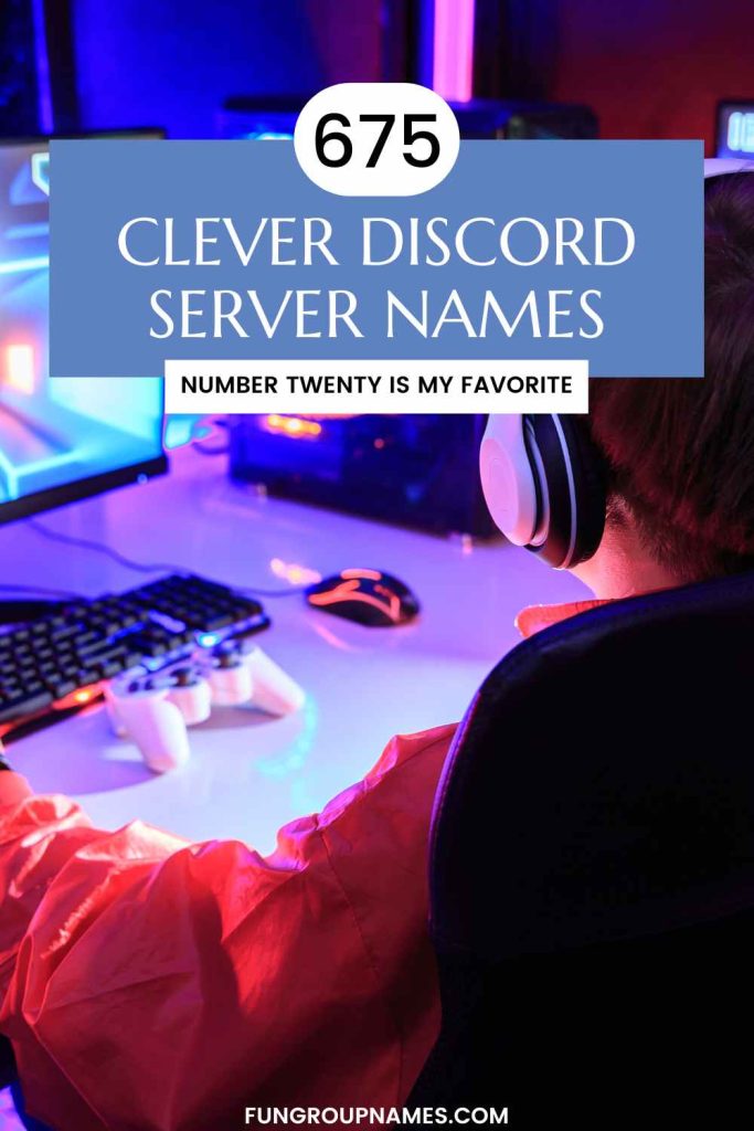 discord server names pin