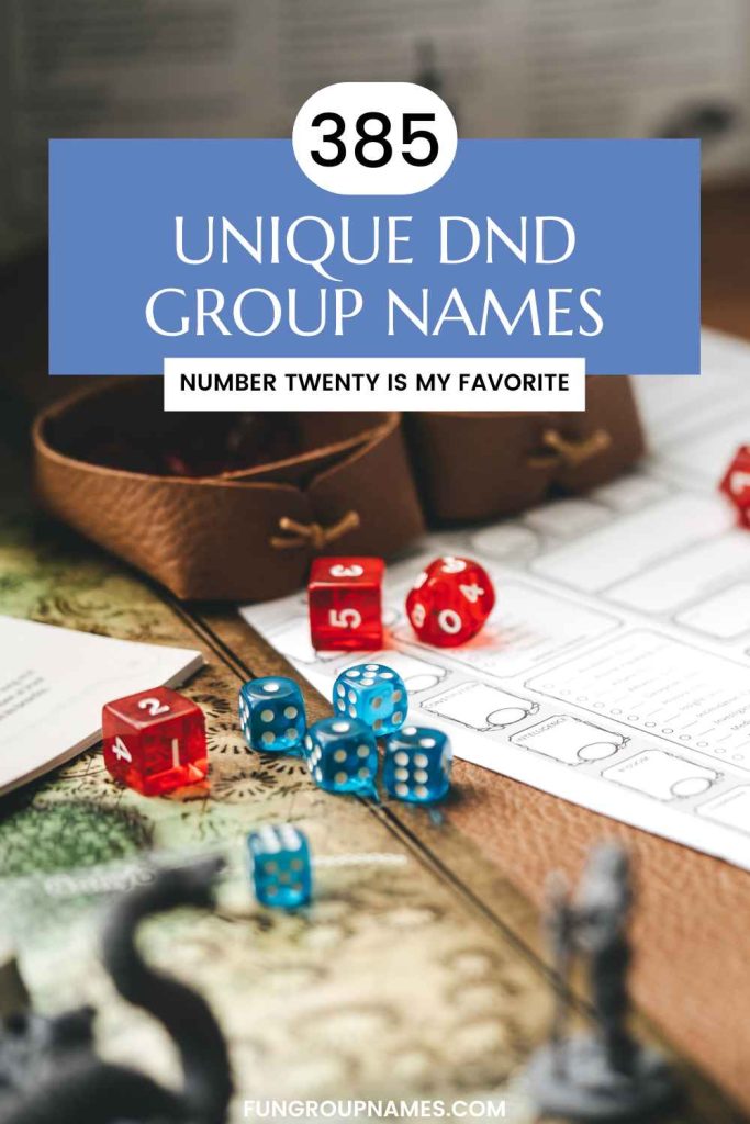 dnd group names pin