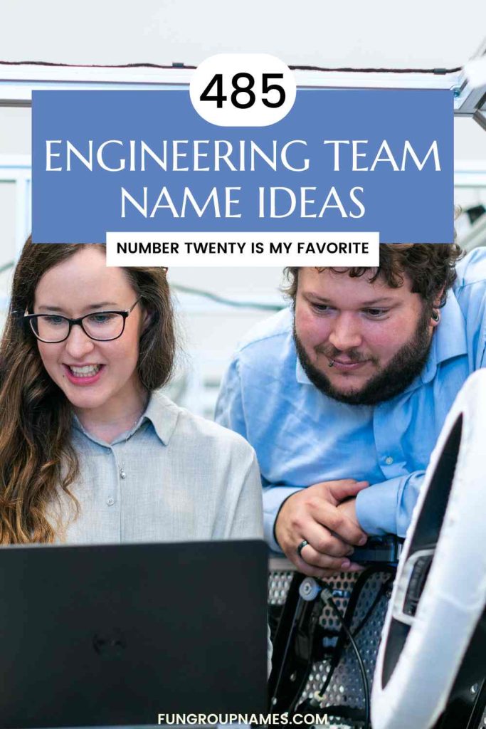 engineer team names pin