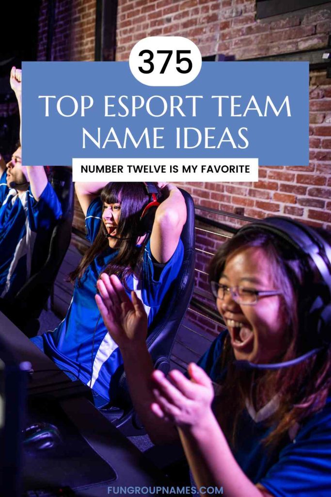 esport team names pin