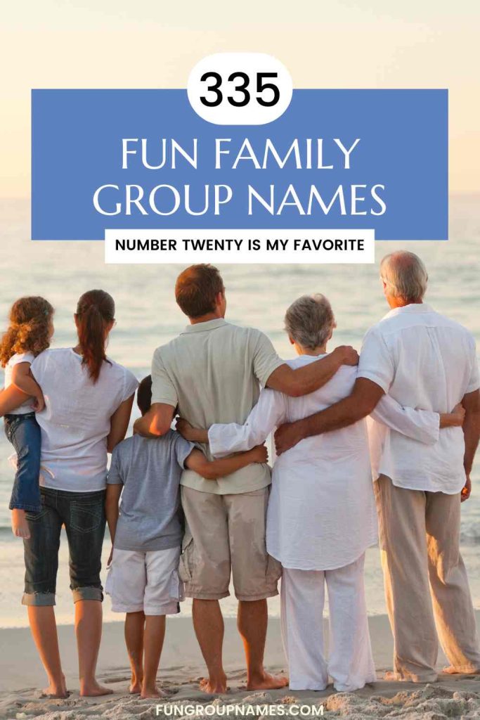 family group names pin