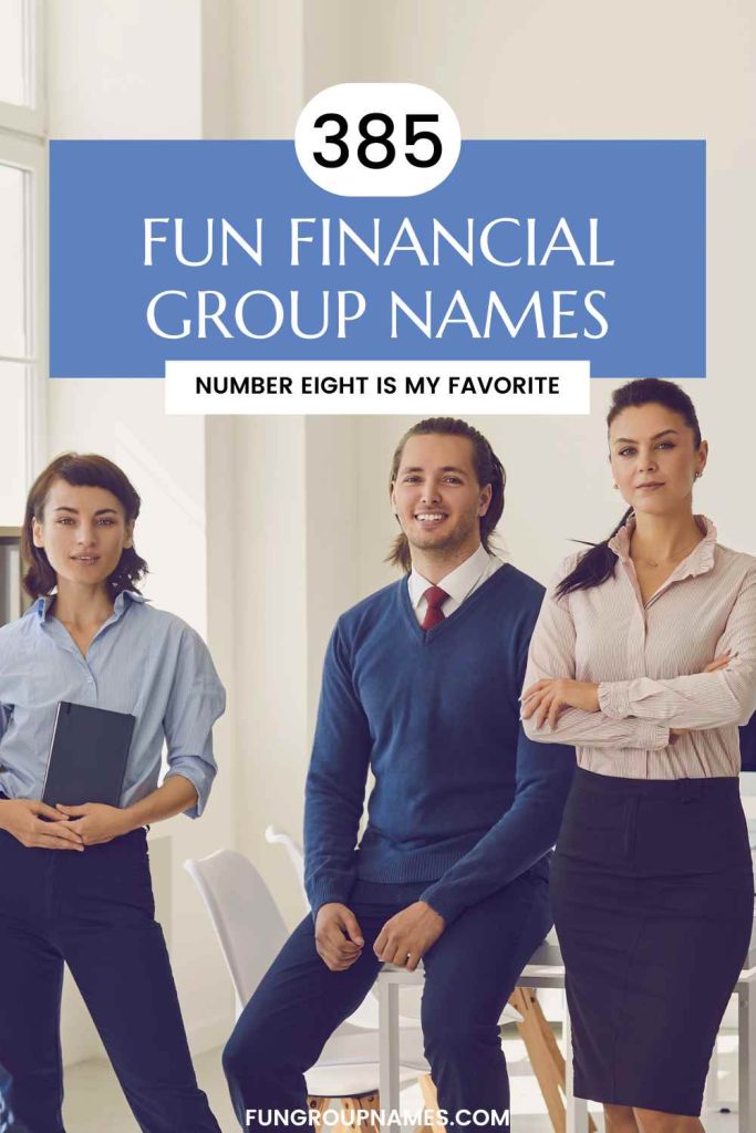 financial group names pin