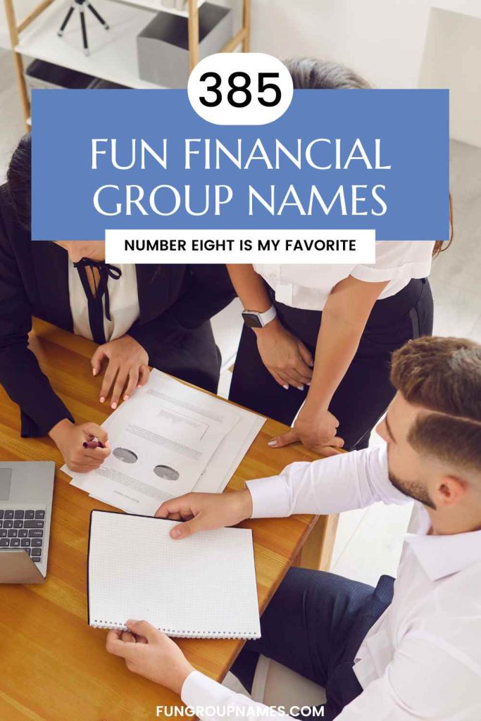 financial group names pin