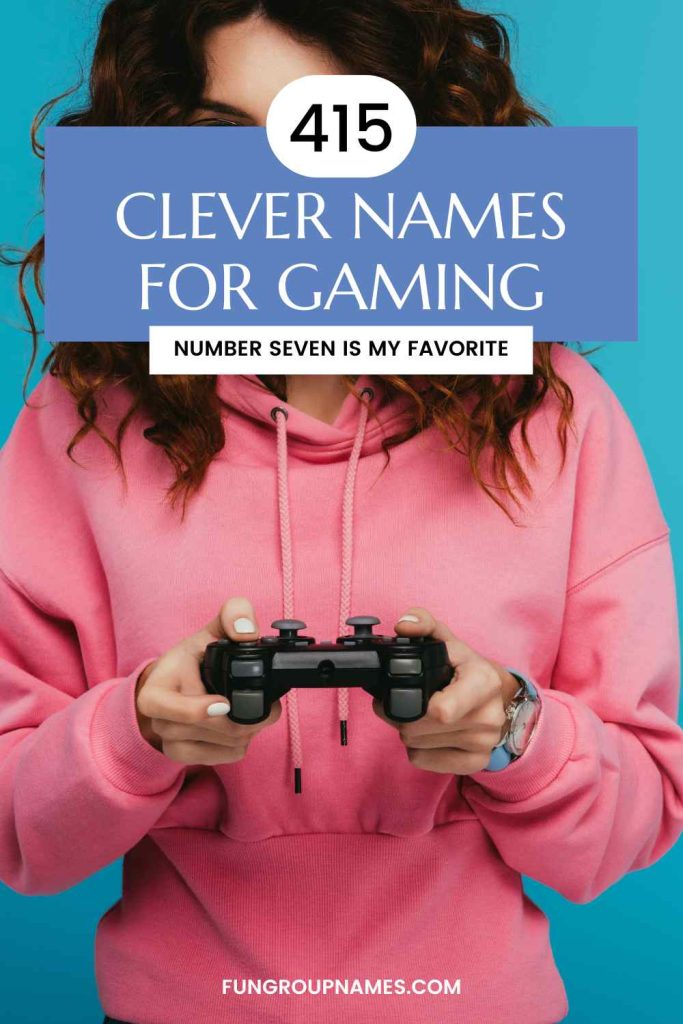 gaming names pin