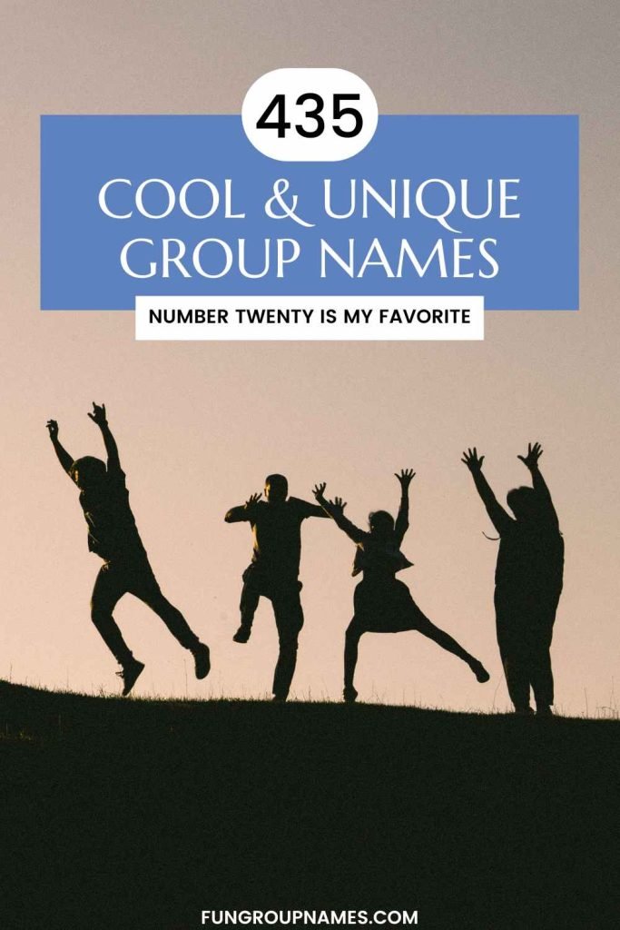 group names pin
