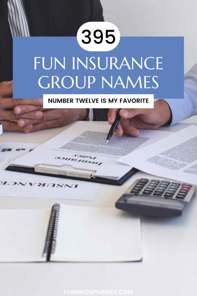 insurance group names pin