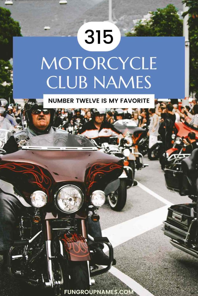 motorcycle club names pin