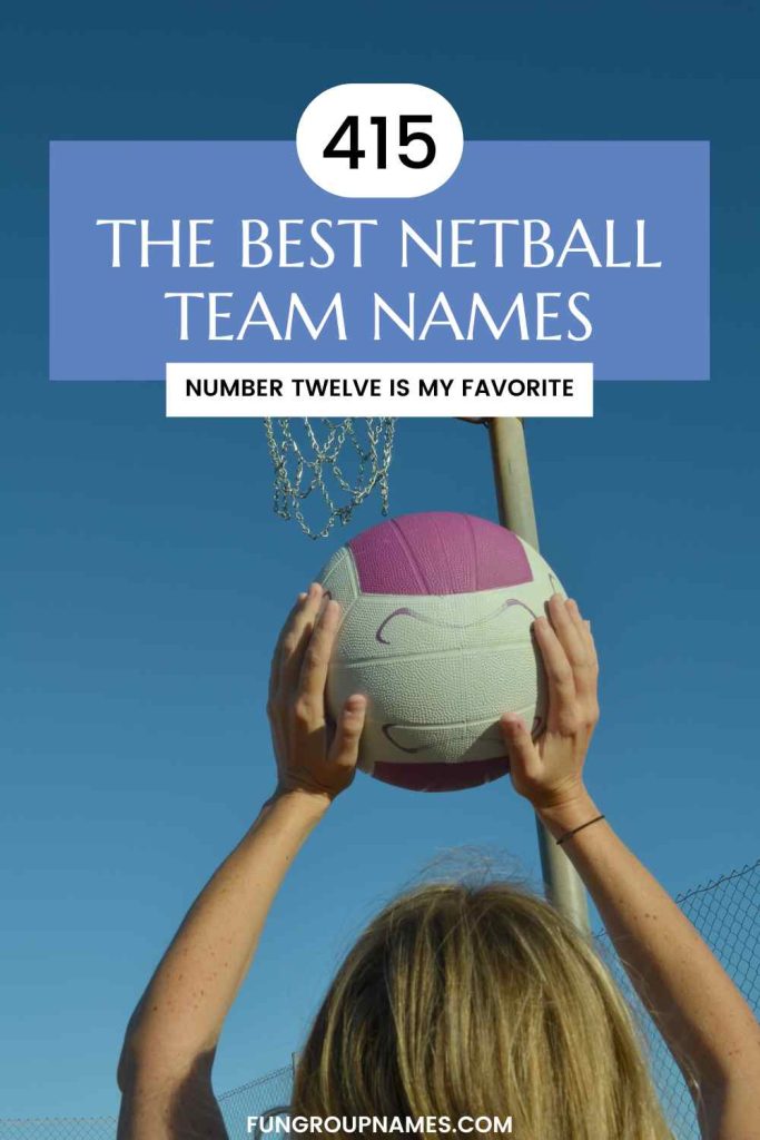 netball team names pin