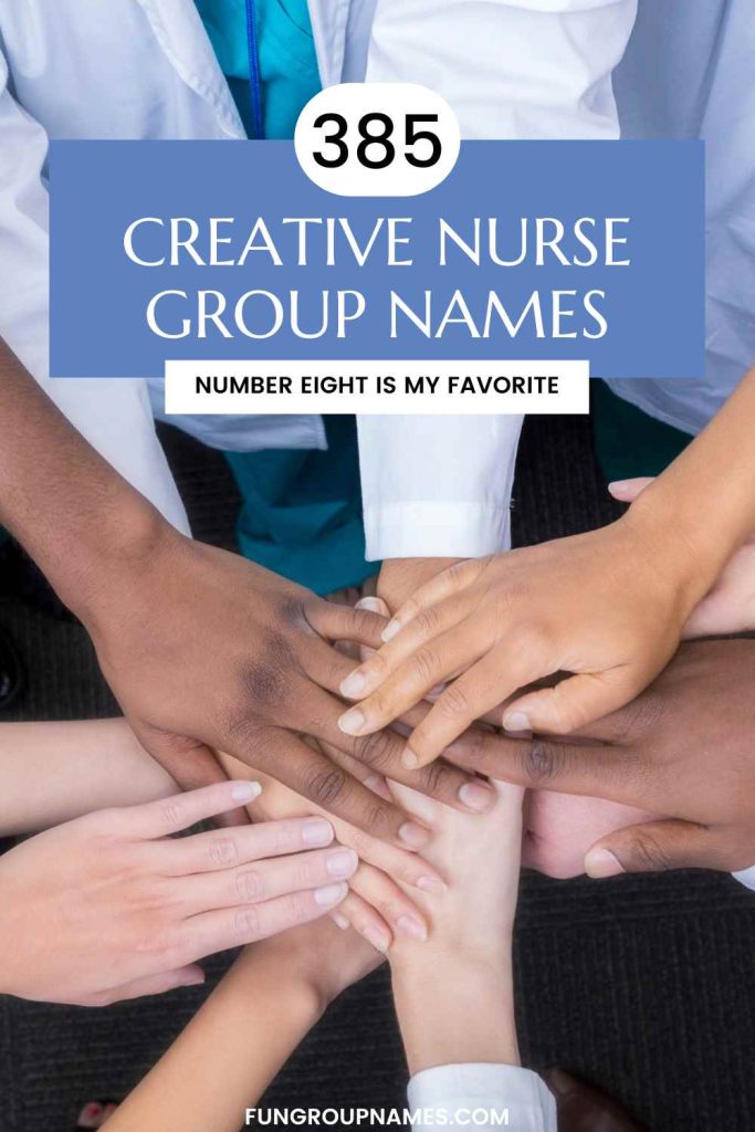 nurse group names pin