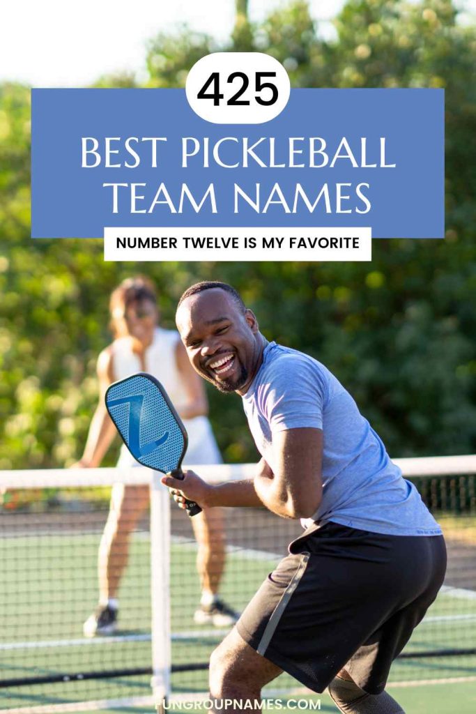 pickleball team names pin