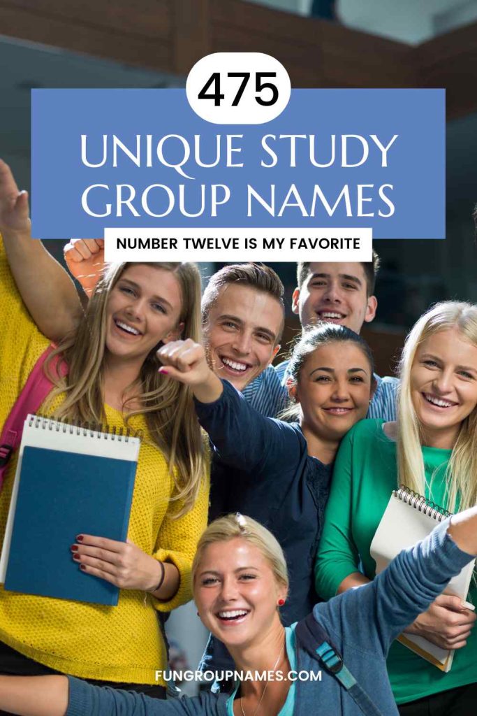study group names pin