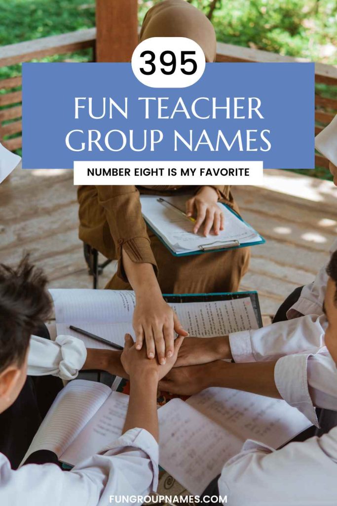 teacher group names pin