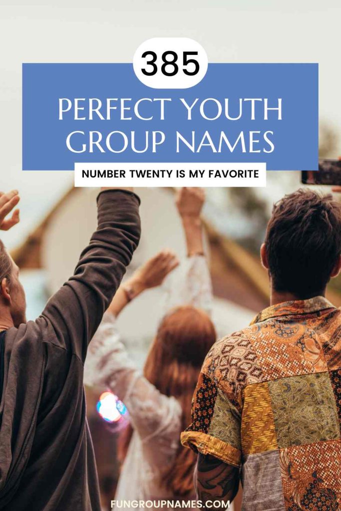 youth group names pin