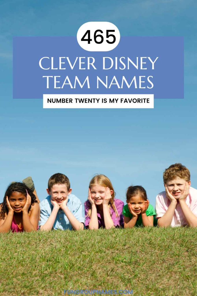 Disney team names pin