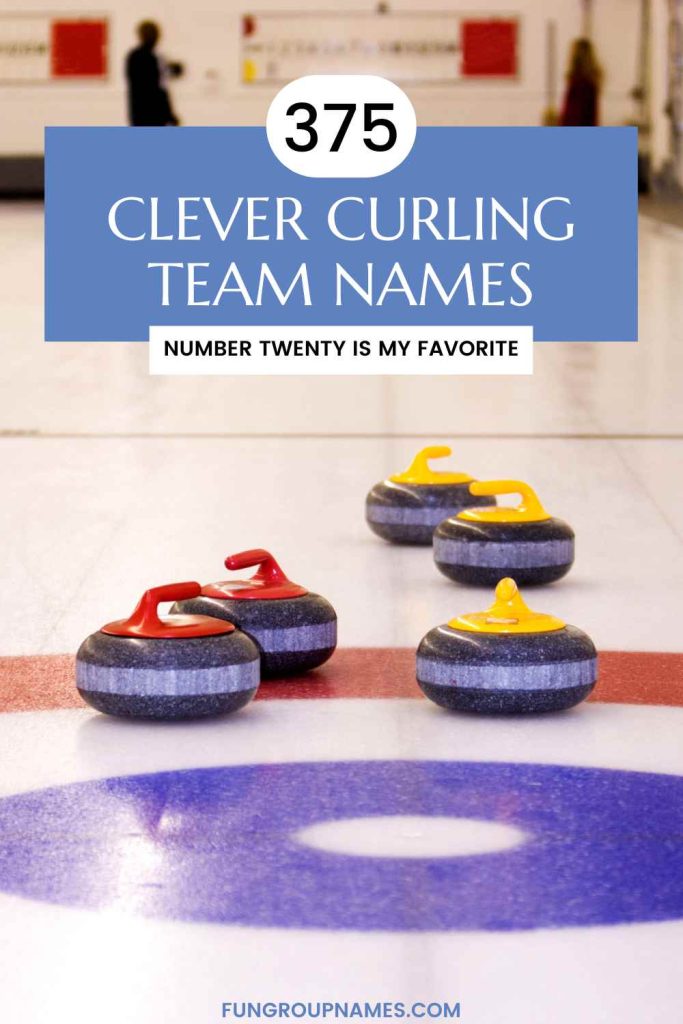 curling team names pin