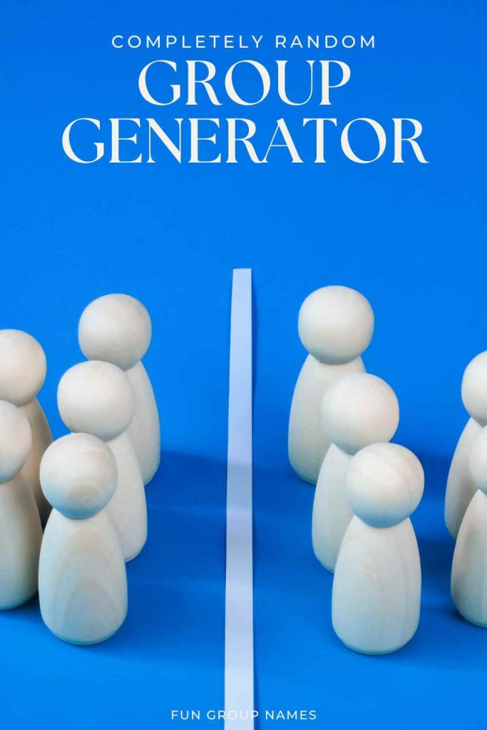 group generator pin
