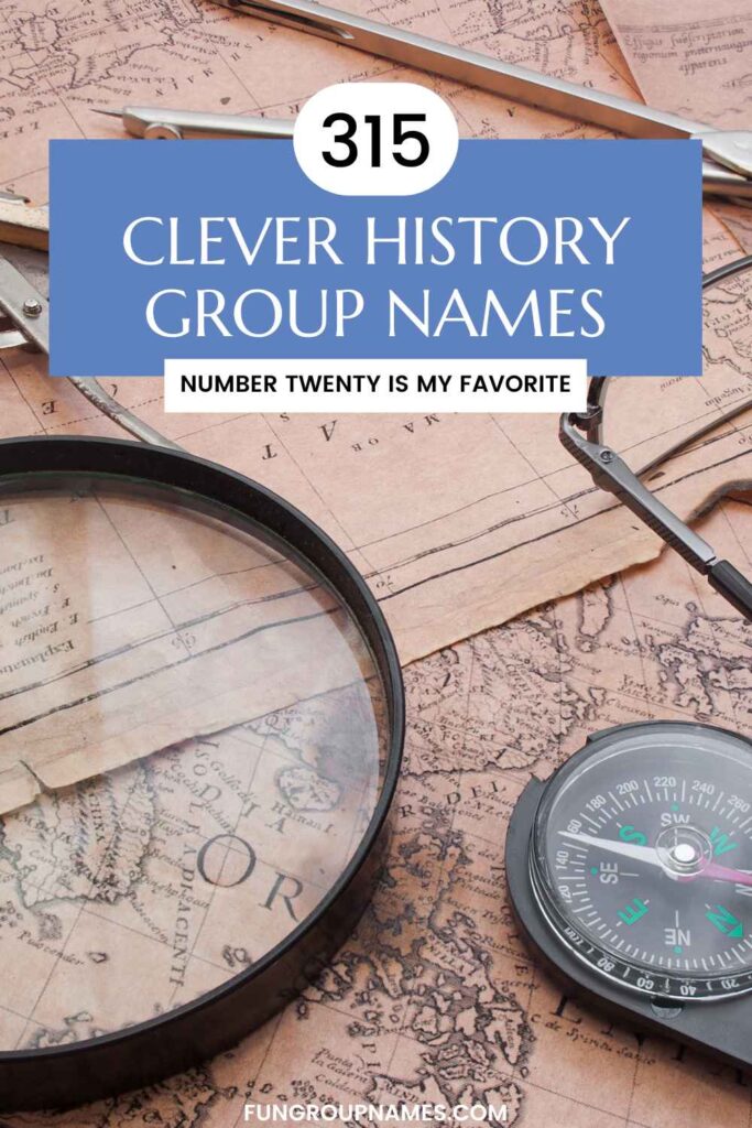 history group names pin
