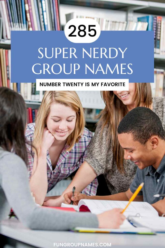 nerdy group names pin