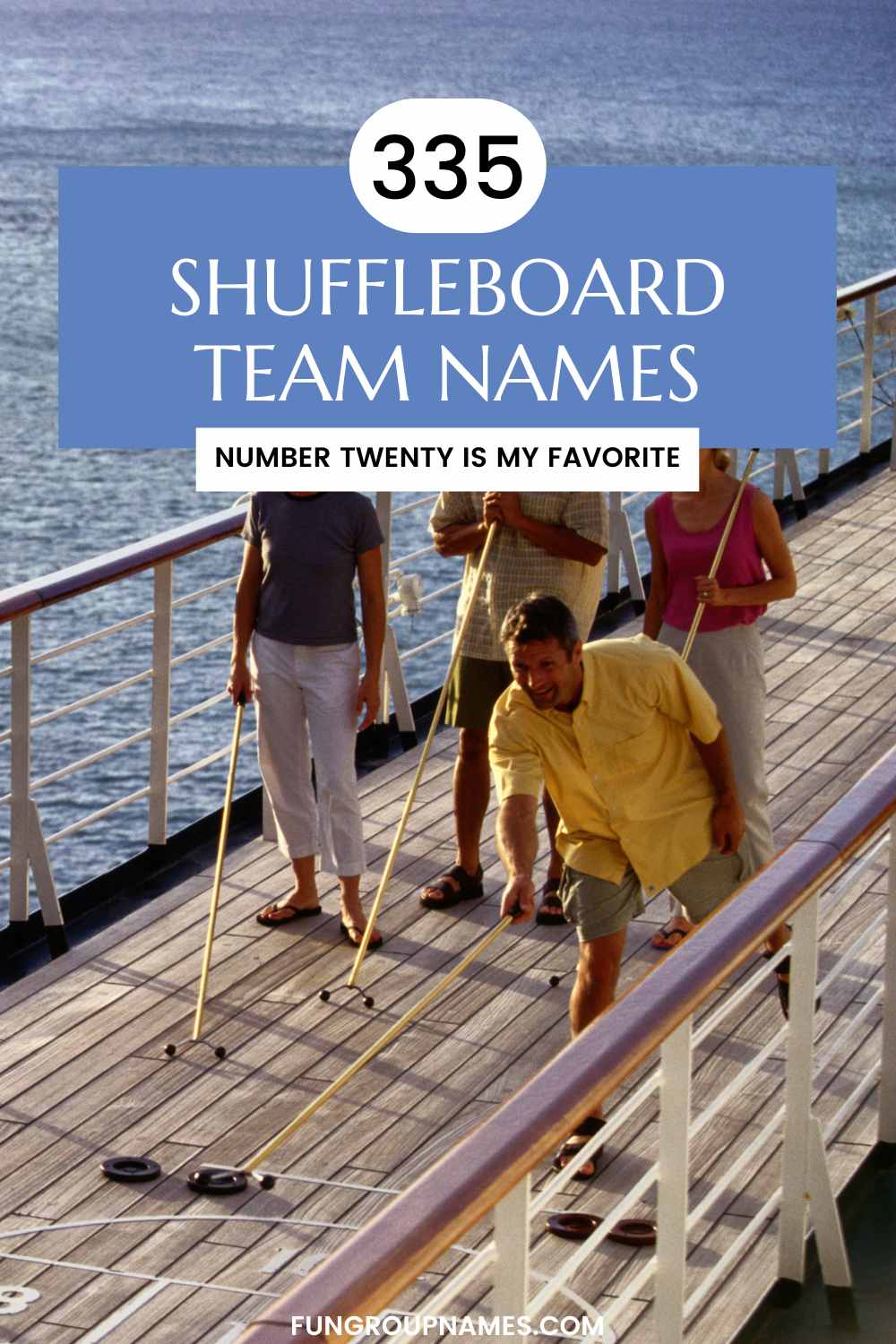 335 Shuffleboard Team Names For Everyone!