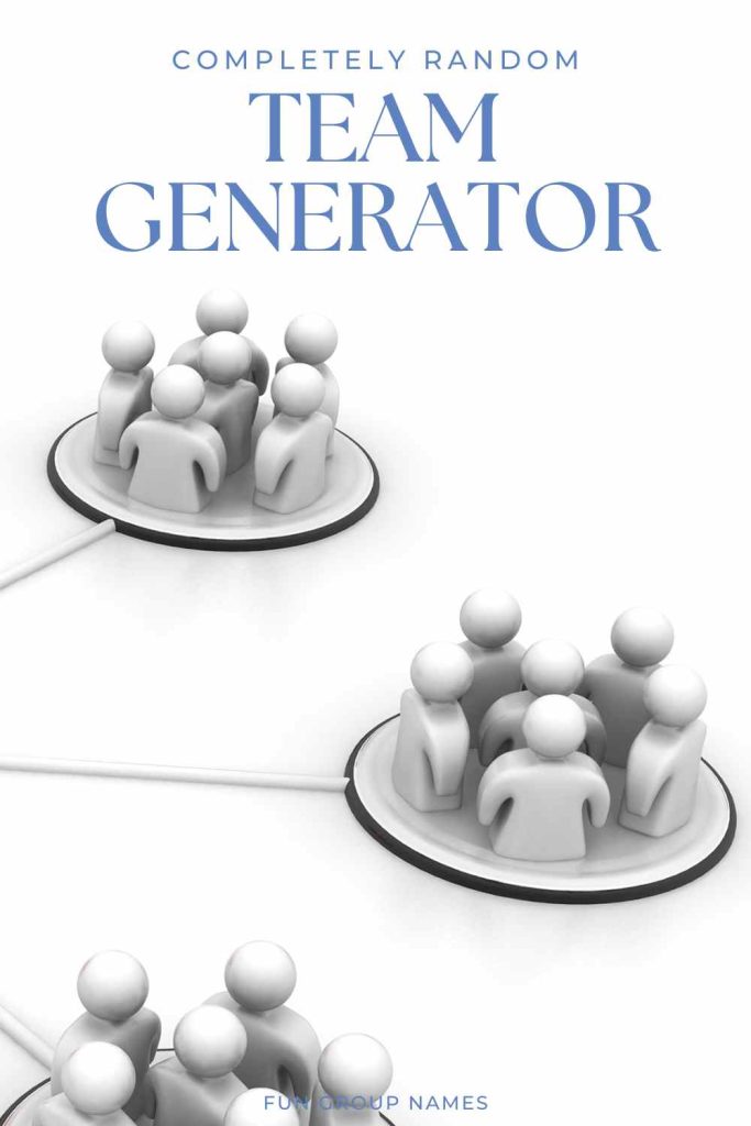 team generator pin
