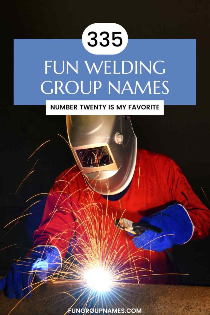 welding group names pin