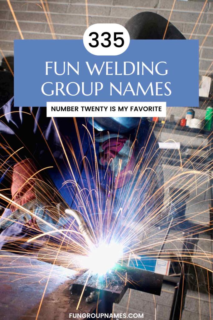 welding group names pin