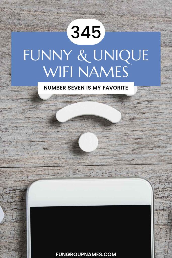 funny wifi names pin