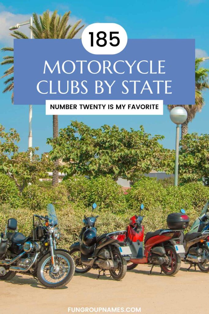 motorcycle clubs by state pin