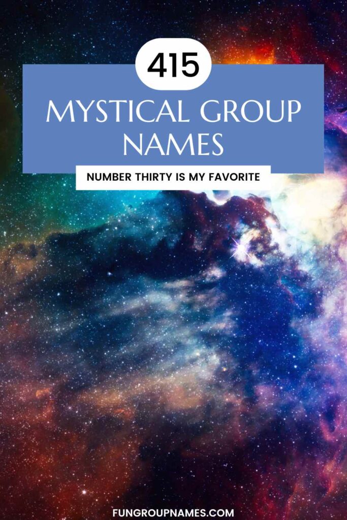 mystical group names pin