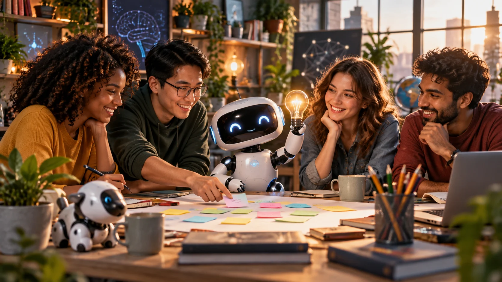 100+ Artificial Intelligence Team Names for AI Groups illustration for AI names to personalize