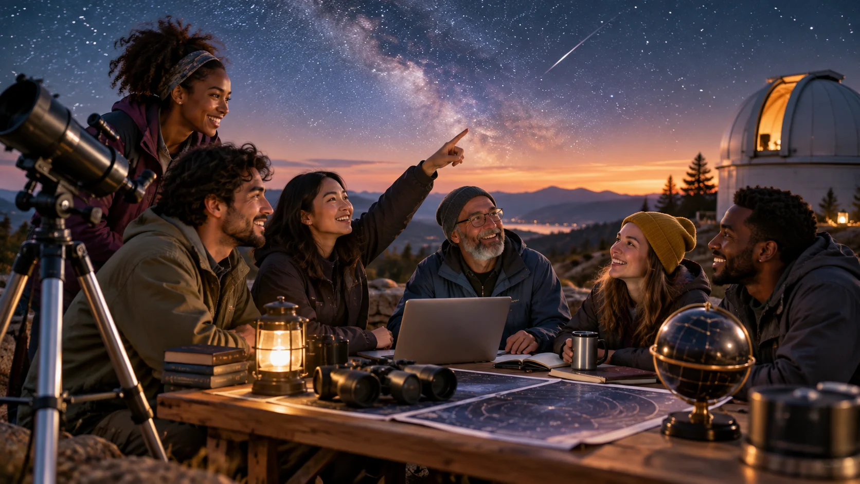Astronomy Club Names for Stargazers, Schools, and Observing Groups illustration for Professional astronomy club names