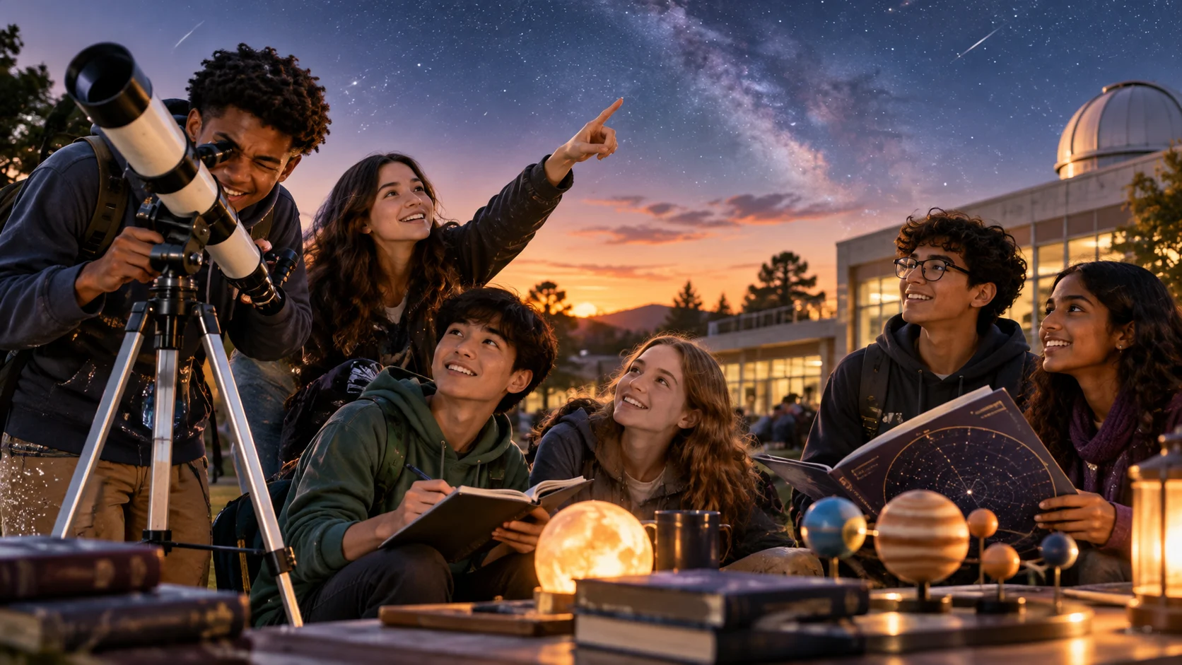 Astronomy Club Names for Stargazers, Schools, and Observing Groups illustration for School astronomy club names