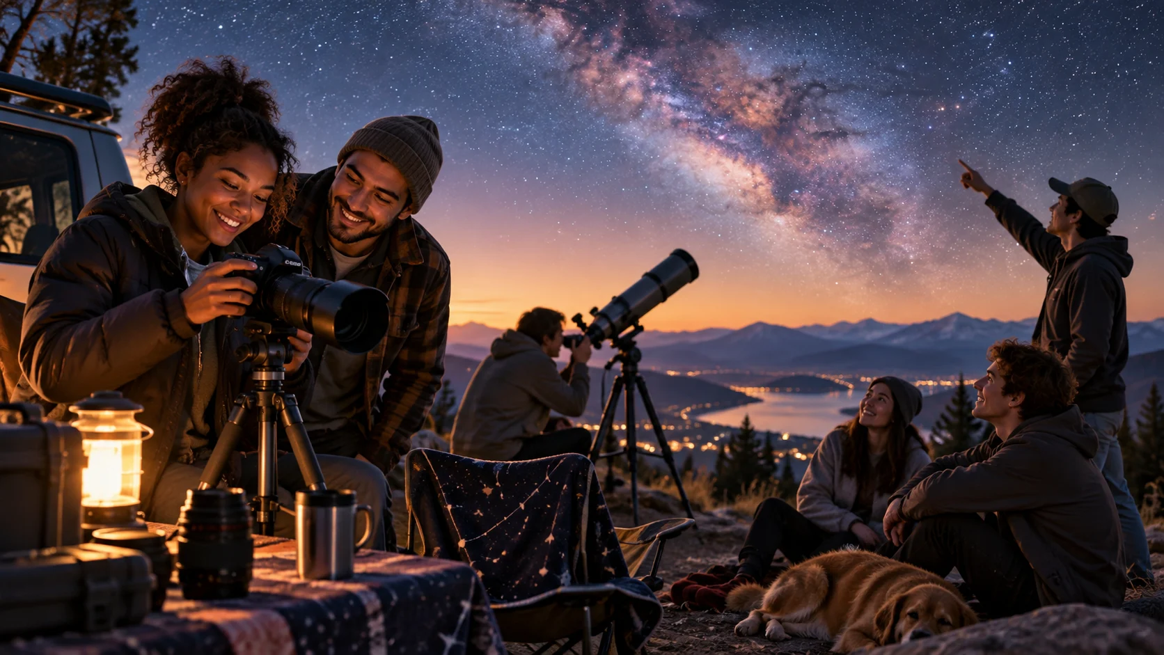Astronomy Club Names for Stargazers, Schools, and Observing Groups illustration for Astrophotography club names