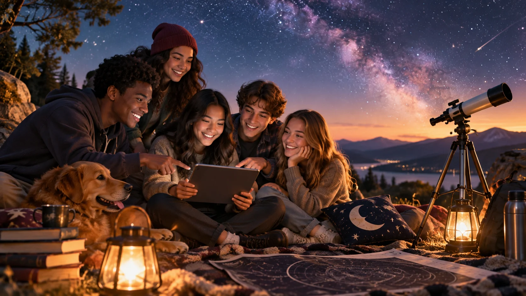 Astronomy Club Names for Stargazers, Schools, and Observing Groups illustration for Astronomy club group chat names