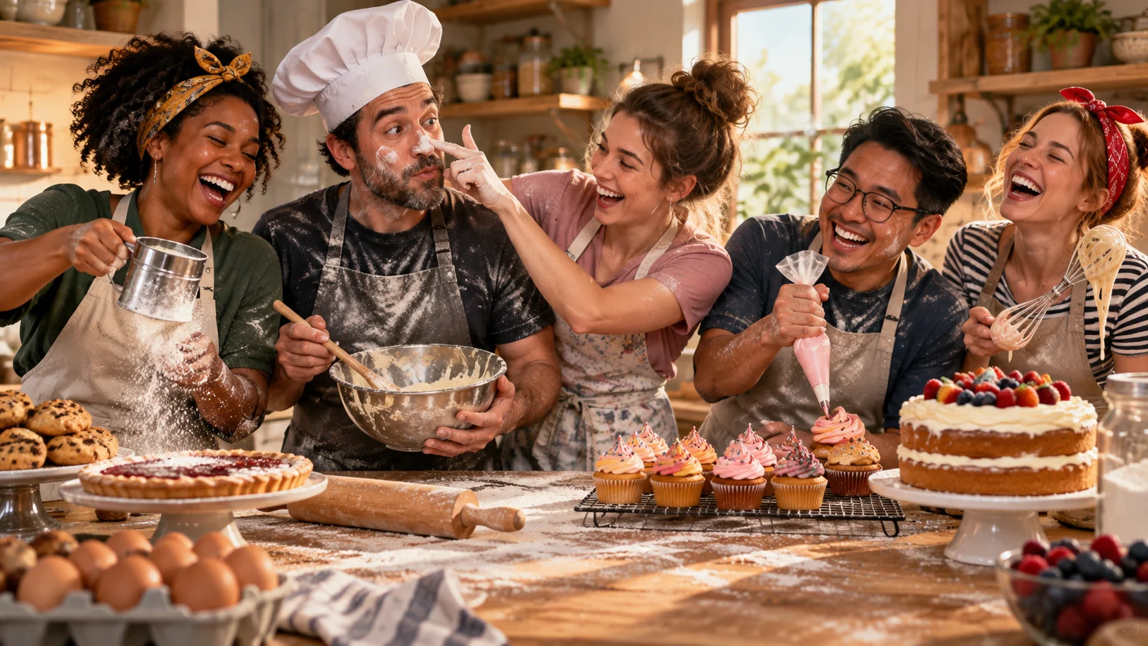 110+ Baking Team Names for Competitions, Clubs and Kitchen Crews illustration for Funny baking names that are worth the groan