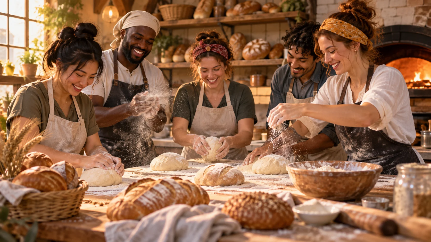 110+ Baking Team Names for Competitions, Clubs and Kitchen Crews illustration for Bread and dough-inspired names