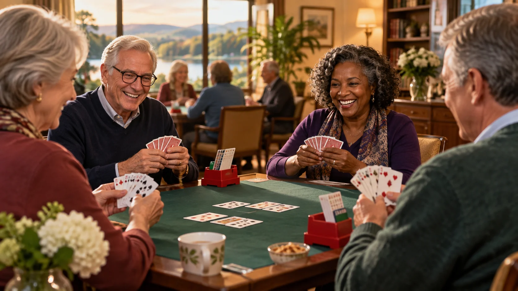 120 Bridge Club Names for Partners, Groups, and Game Nights illustration for Duplicate bridge team names